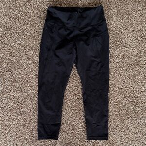 Jockey Black capri legging size small